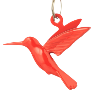 Hummingbird Charm, Red