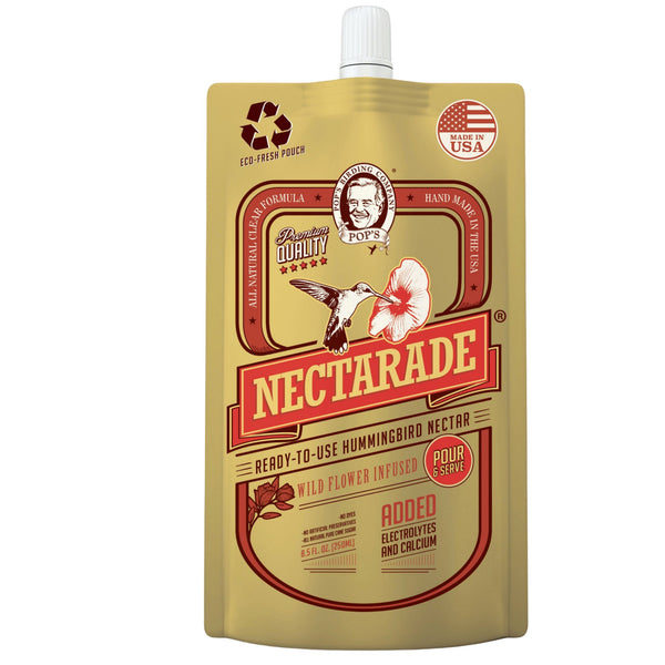 Pop's Birding - Nectarade® Hummingbird Nectar, Ready to Use 8.5oz - Single