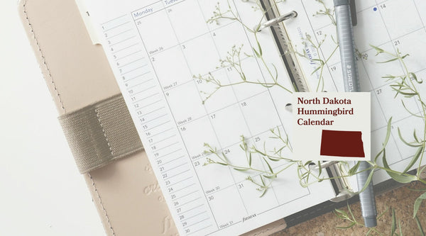 North Dakota Hummingbird Season: A Month-by-Month Calendar