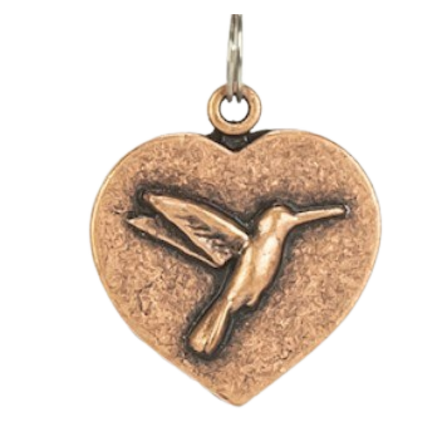Heart Charm, Copper
