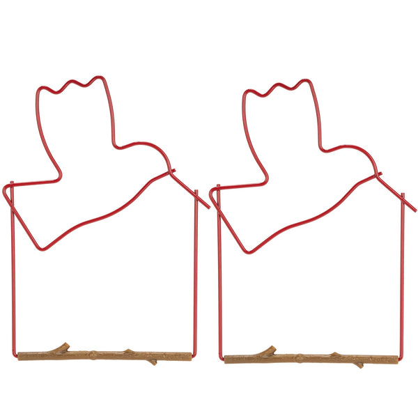 Pop's Birding - Pop's® Craft Hummingbird Swing, Bird - 2 Pack