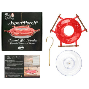 AspenPerch® Hummingbird Feeder, 8 oz