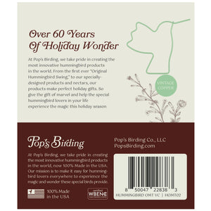 Holiday Haven Bundle, Hummingbird Ornament Marvel Vintage Copper