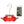 Hummguard® Hummingbird Feeder Bundle, 8 oz Feeder + 12 Nectar Tips