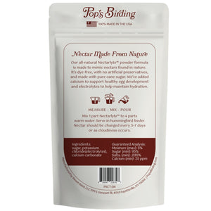 Pop's Birding - Nectarlyte® Powder Hummingbird Nectar, Concentrate - 8oz (Case of 60ct) - Default Title