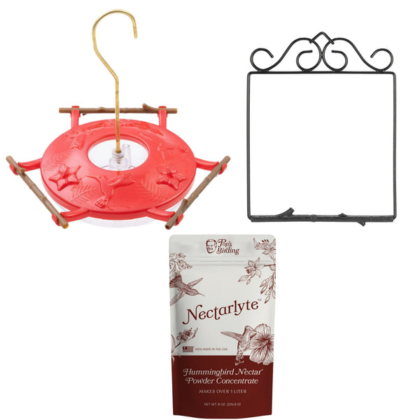 Sanctuary Bundle: Feeder + Swing + Nectar