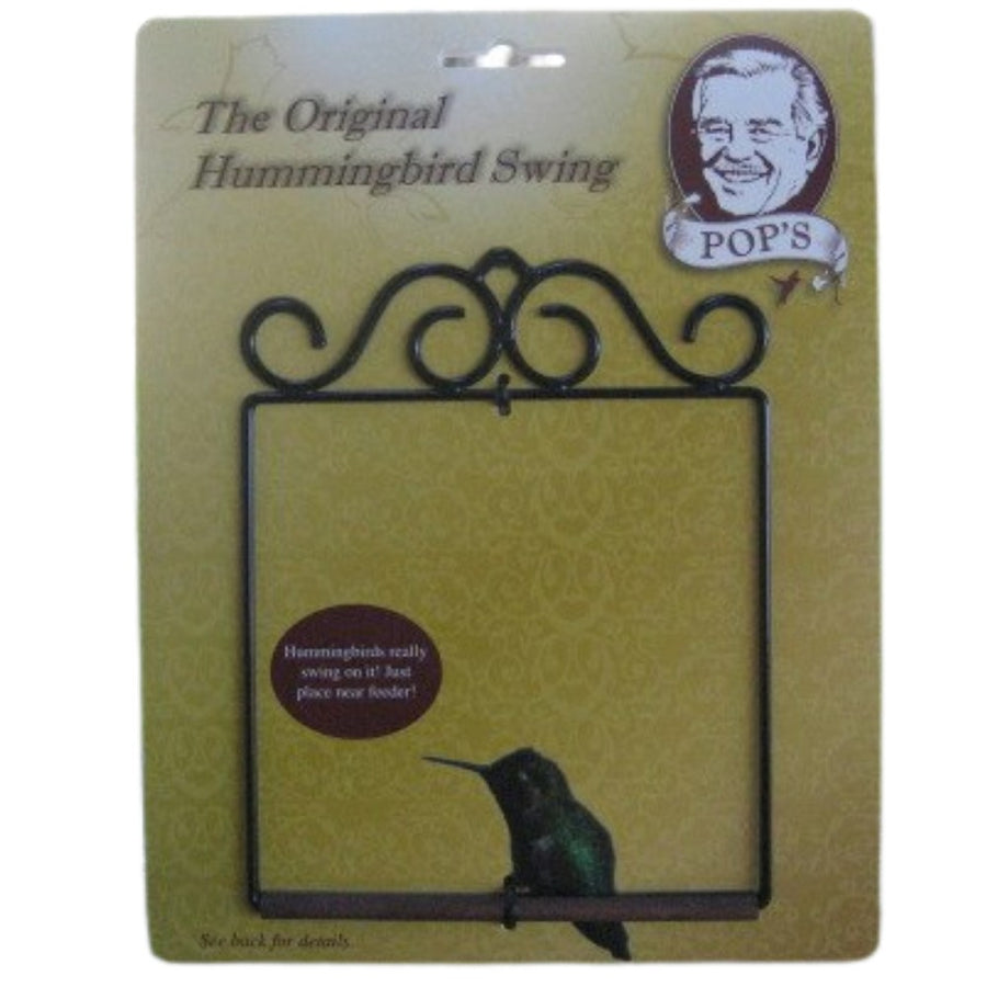 Pop's first-generation gold hummingbird swing package