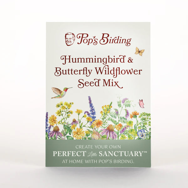 Hummingbird & Butterfly Wildflower Pollinator Seed Mix