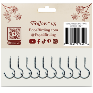 Perfect Little Screw Hooks, 10 count