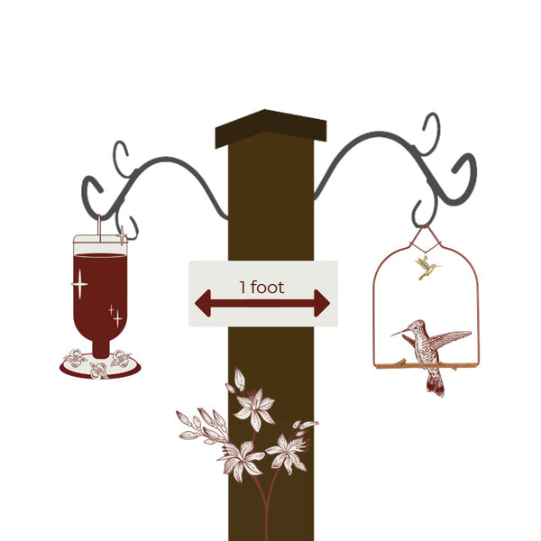 How to hang and care for your Charm Series Hummingbird Swing — Redwood Bird Charm