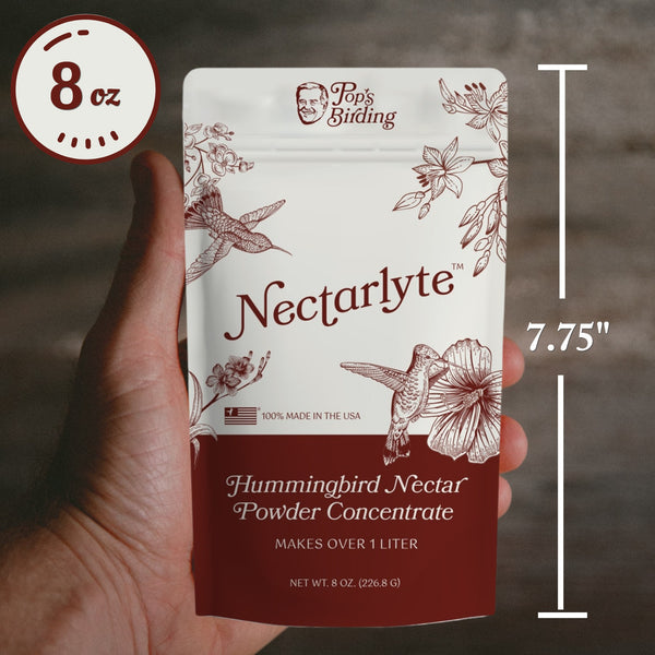 Pop's Birding - Nectarlyte® Powder Hummingbird Nectar, Concentrate - 8oz (Case of 60ct) - Default Title