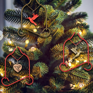 Charm Ornament, Wonder Red