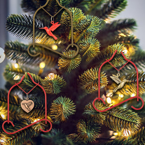 Charm Ornament, Love Red