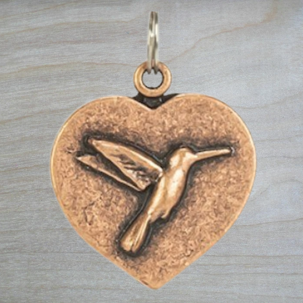 Heart Charm, Copper