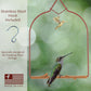 Charm Redwood Hummingbird Swing - Pop's Birding