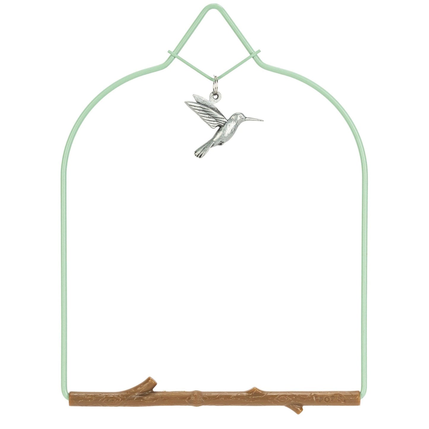 Charm Vintage Copper Hummingbird Swing - Pop's Birding