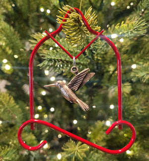 Charm Ornament, Wonder Red
