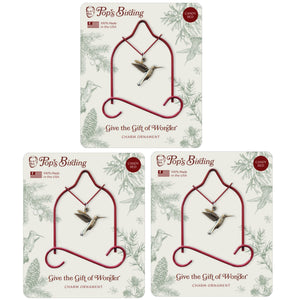 Charm Ornament, Wonder Red