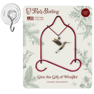Charm Ornament, Wonder Red