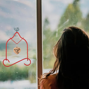 Charm Ornament, Love Red