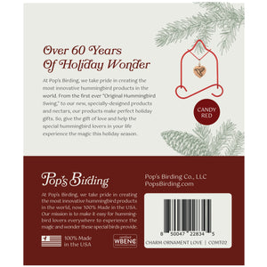 Holiday Haven Bundle, Charm Ornament Love Red