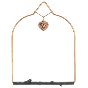 Pop's Birding - Copper Hummingbird Swing (Case of 12ct) - Case Pack (12ct) / Bark