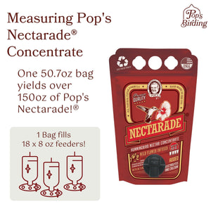 Pop's Birding - Pop's® Nectarade® Hummingbird Nectar, Concentrate - 50.7 oz - Single