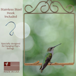 Hummingbird Haven Bundle, Original Swing Bronze