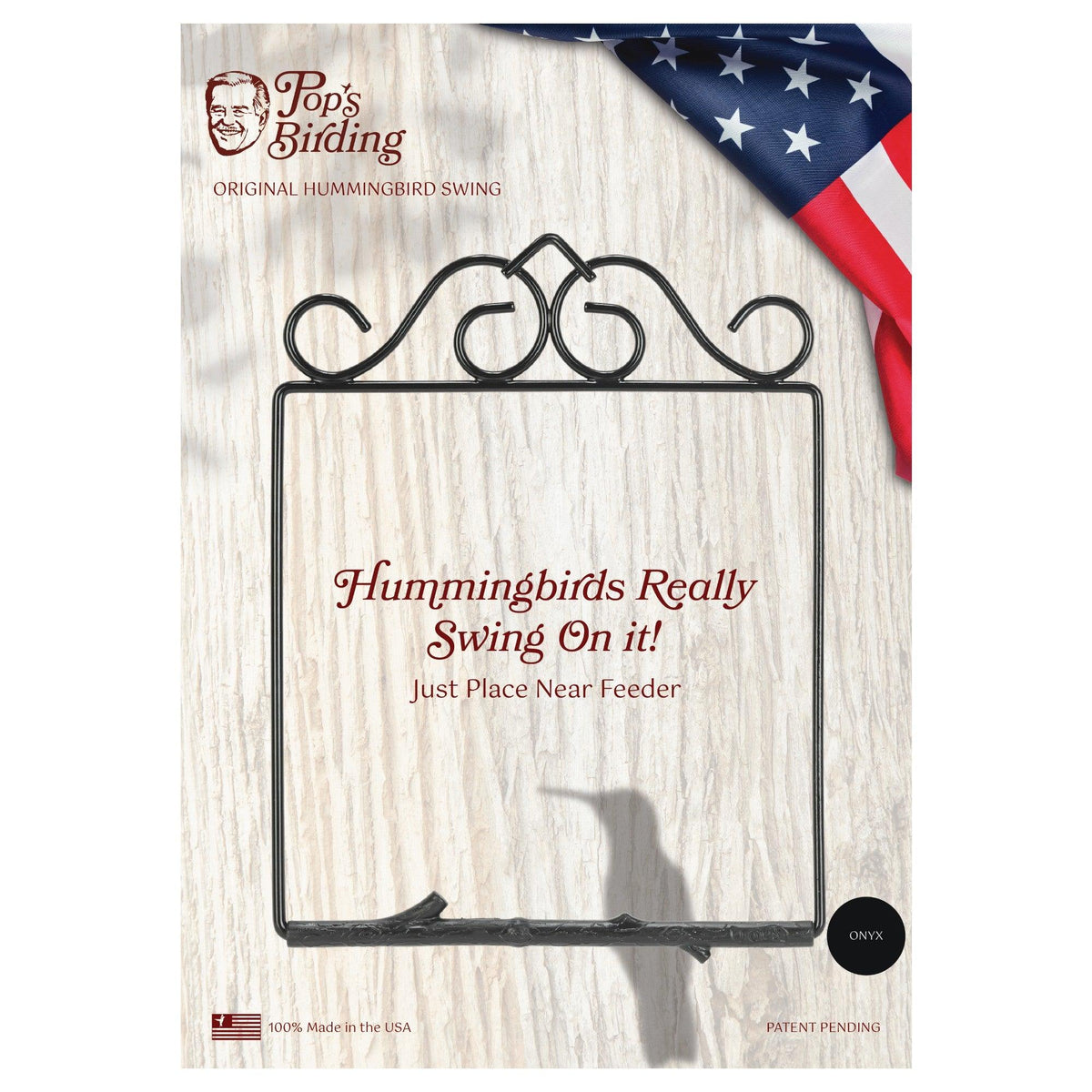 Pop's® Original Hummingbird Swing Pop's Birding